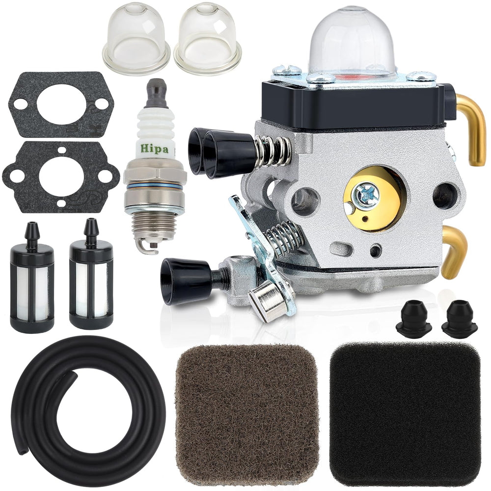 Hipa Carburetor Kit front view with included components