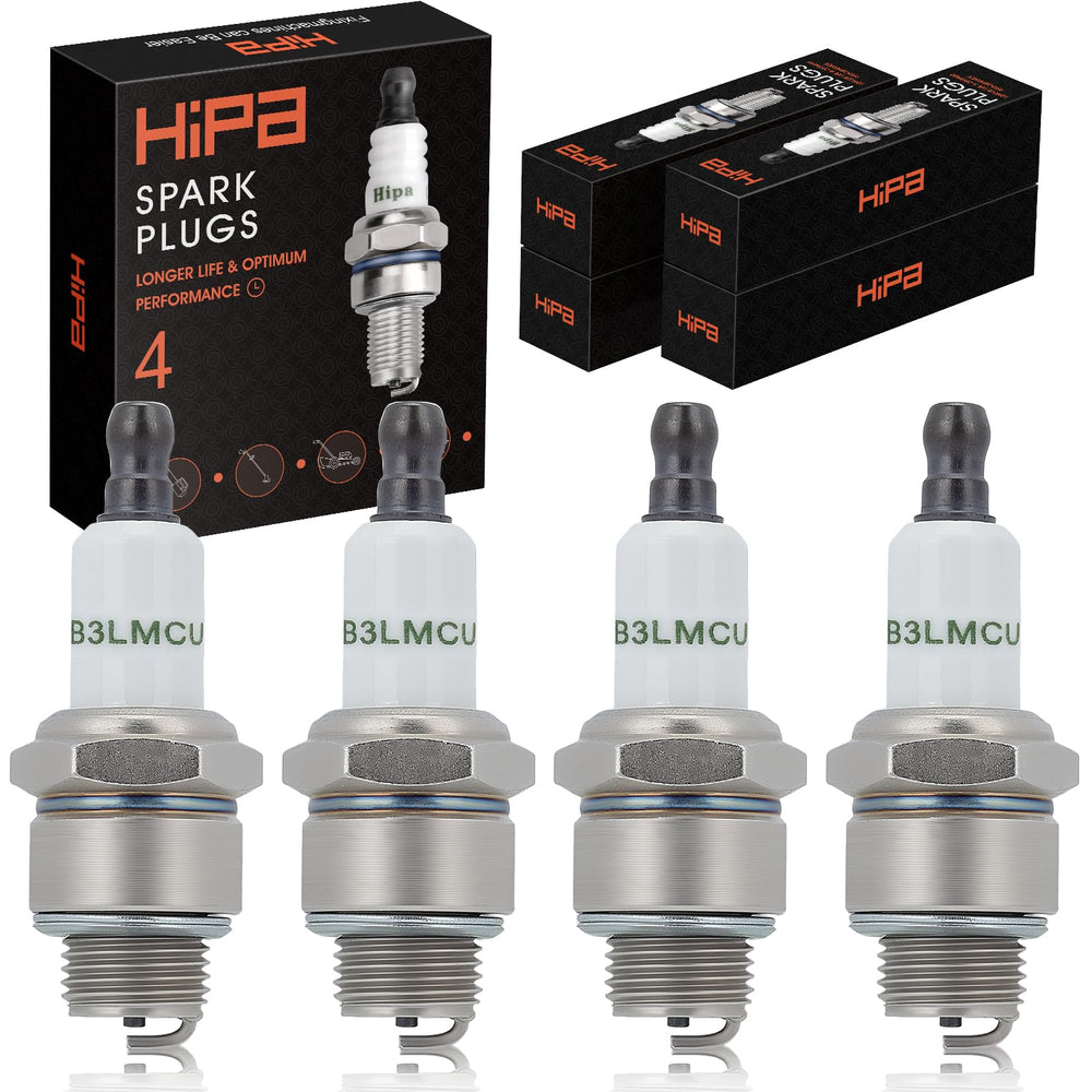 Hipa RJ19LM Spark Plug 4 Pack front view