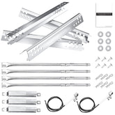 Hisencn grill parts for Char-Broil Advantage, including burners and heat plates