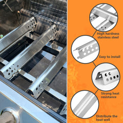 Hisencn replacement heat plates for Char-Broil 4 burner grill