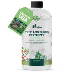 HiThrive 32oz Tree and Shrub Plant Food bottle front view