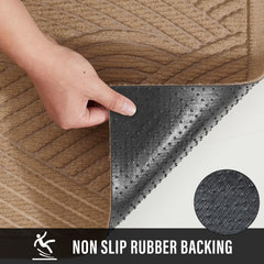 HIYARD door mat capturing dirt and moisture