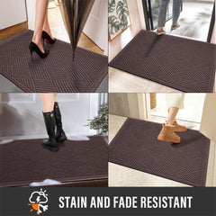 HIYARD doormat low profile design with door open