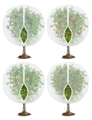 HKZ Fruit Tree Netting 5.3 x 6 FT with zipper design