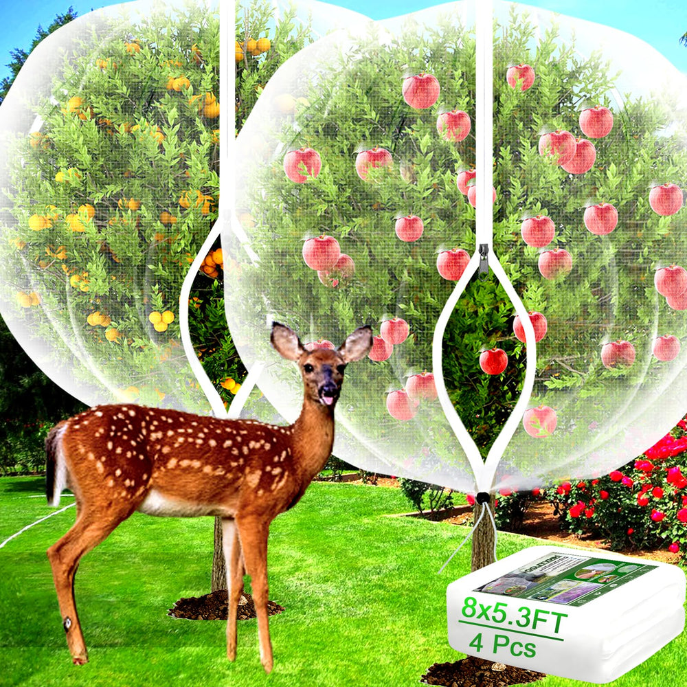 HKZ Fruit Tree Netting 5.3 x 8 FT front view