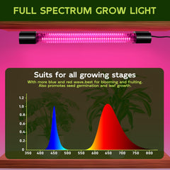 Hlite LED Grow Light linked with additional units for expanded coverage
