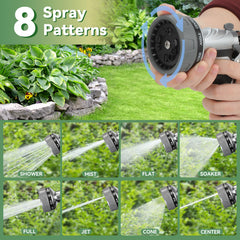 HmiL-U Garden Hose Nozzle close-up of metal construction