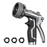 HmiL-U Garden Hose Nozzle front view with ergonomic grip