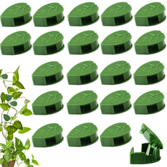 HNHMT 60 pcs Plant Wall Clips green model front view
