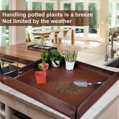HNXTYAOB Potting Mat folded for easy storage