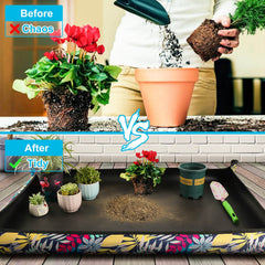 HNXTYAOB Repotting Mat folded for storage