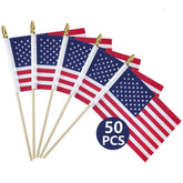 Hocis Mini American Flag 4x6 inch front view