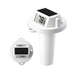 HODIK Floating Pool Thermometer front view with double-sided display