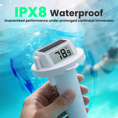 HODIK Floating Pool Thermometer with attached 8 ft rope