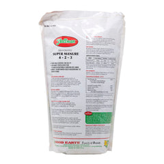 Hoffman 20505 Dehydrated Super Manure back packaging