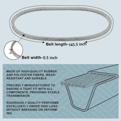 Holdly Deck Belt packaging and specifications