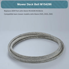 Holdly deck belt packaging with model number M154296