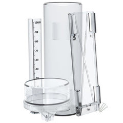 Holdly Professional Rain Gauge 11-inch with transparent body