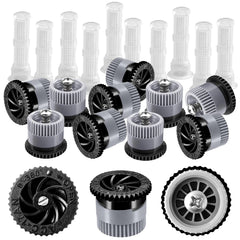 HolyMaji 10-piece variable arc nozzle set with 17AN size