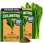 HOME GROWN Culantro Seeds package front view with 720+ seeds