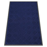 HOMEK Indoor Outdoor Door Mat 5' x 3' Blue Diamond front view