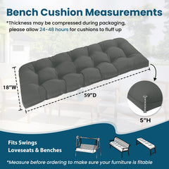 HOMELYSIAN cushion showing thick foam filling and stitch tufted design