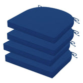 HOMELYSIAN Outdoor Chair Cushion Royal Blue front view
