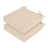 HOMELYSIAN Outdoor Chair Cushions beige front view