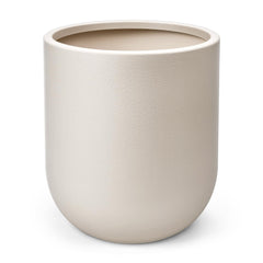 homenote 13 Inch Large Plastic Planter front view with drainage plug
