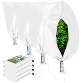 Homimp plant cover 4 pack with zipper and drawstring