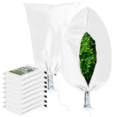 Homimp plant covers white, front view
