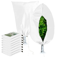 Homimp plant covers white, front view