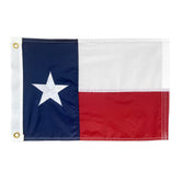 Homissor Texas Flag 12x18 inch front view with embroidered stars