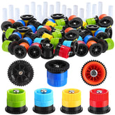 Honoson 60 Pcs Sprinkler Heads colorful assortment pack