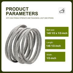 Honoyam 07200023 Mower Deck Belt 52 inch side view