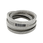 Honoyam mower deck belt front view showing dimensions 5/8" x 137 1/2"