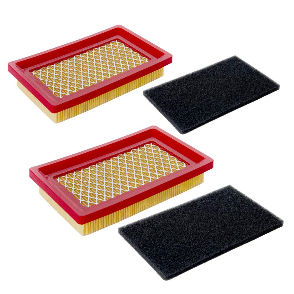 HOODELL 2 Pack Air Filter for MTD Cub Cadet front view