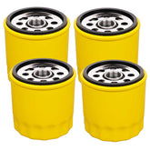 HOODELL 4 Pack Oil Filter 52 050 02-S front view