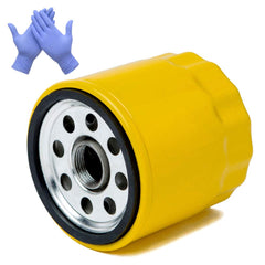 HOODELL 52 050 02 Oil Filter with gloves front view