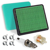 HOODELL GCV160 Air Filter Tune Up Kit components including air filter, spark plug, and more