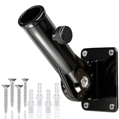 HOOPLE Flag Pole Holder front view with adjustable mount
