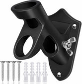 HOOPLE Flag Pole Holder front view with rustproof coating
