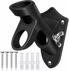 HOOPLE Flag Pole Holder front view with rustproof coating