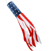 HOOSUN 40 Inch American Flag Windsock front view