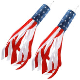 HOOSUN 40 Inch American Flag Windsock front view