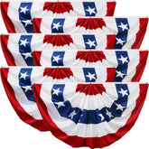 HOOSUN 4th of July Decorations American Flag Bunting front view