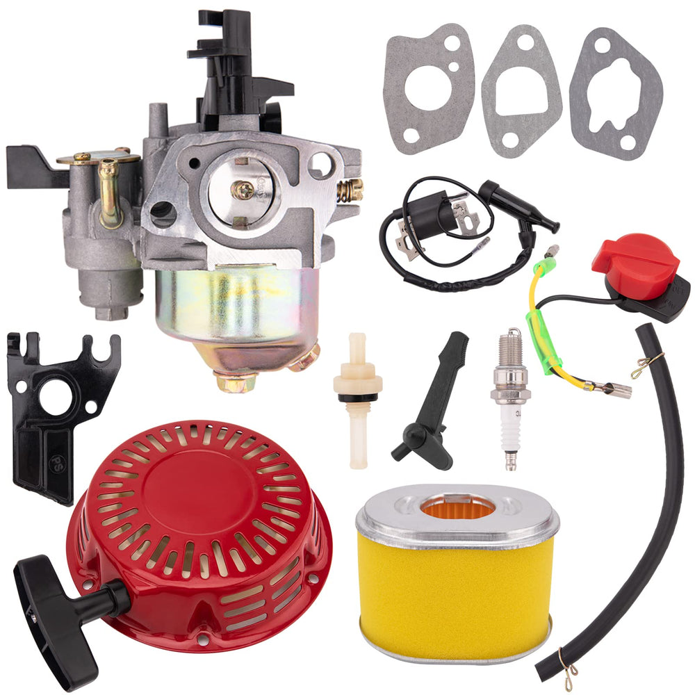 HOOTO GX160 GX200 Carburetor with air filter and spark plug