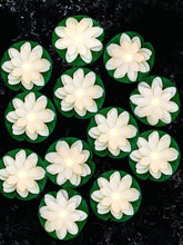 Hortsun 5.91 Inch Floating Lotus Light, White, front view