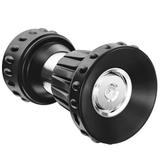 HOSUN Fire Hose Nozzle front view in black