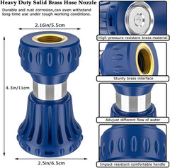 HOSUN Garden Hose Nozzle in use watering plants